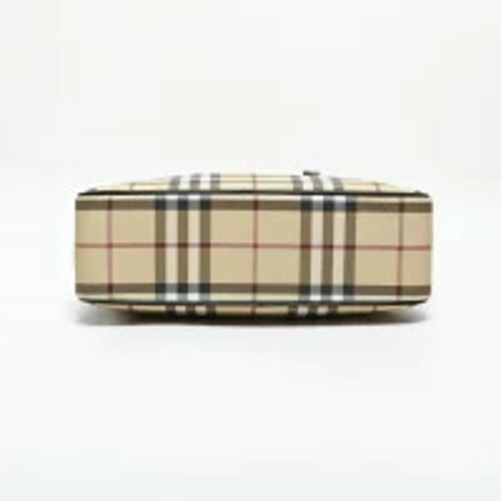 Burberry Nova Check Bowling Bag Handbag Beige - Picture 8 of 13
